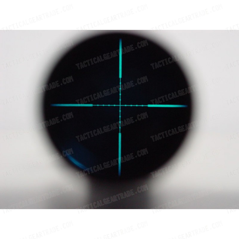 3-9x40 Blue Illuminated Mil-Dot Tri-rail Rifle Scope