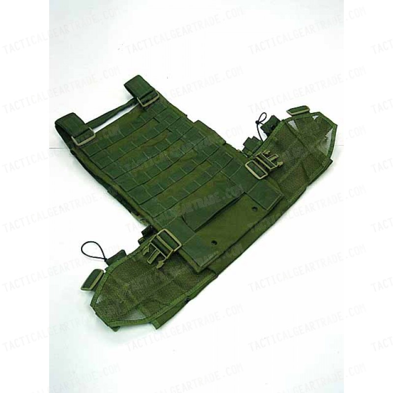 USMC Molle Hydration Combat Carrier Vest OD