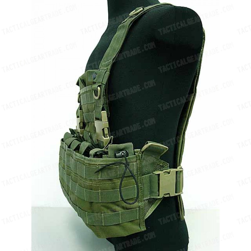 USMC Molle Hydration Combat Carrier Vest OD