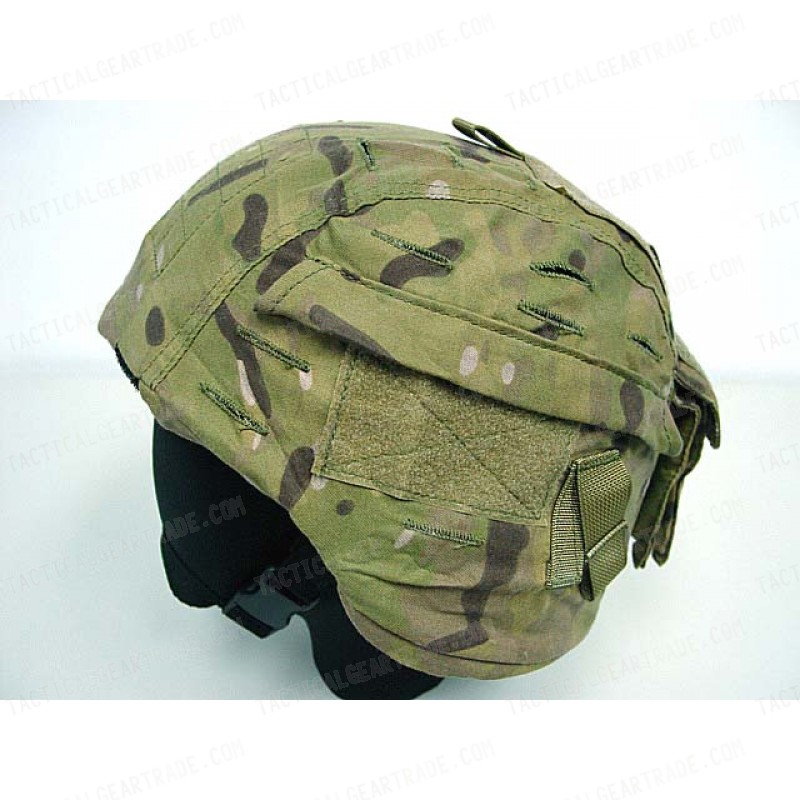 USGI MICH TC-2000 ACH Helmet Cover Multi Camo Ver. 2