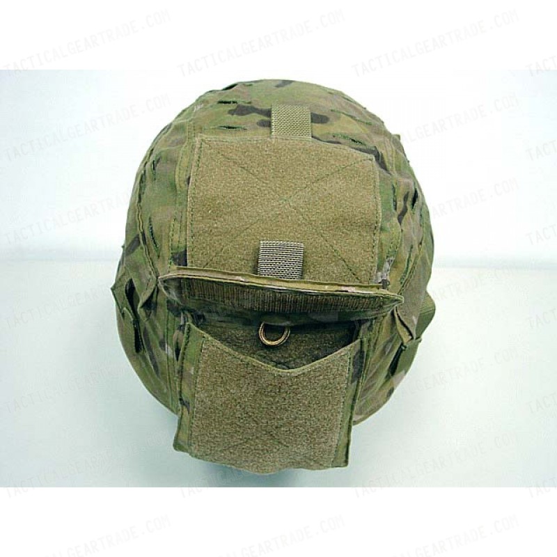 USGI MICH TC-2000 ACH Helmet Cover Multi Camo Ver. 2