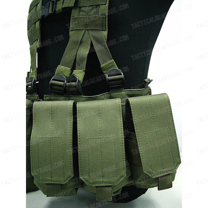 US Army Delta Elite Seal Molle Hydration Vest OD