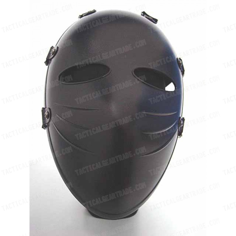 Tactical Full Face Airsoft Paintball Killer Mask Black