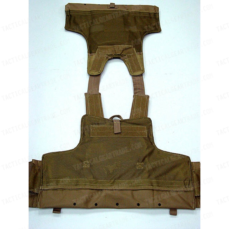 Molle Combat Strike Plate Carrier CIRAS Vest Coyote Brown