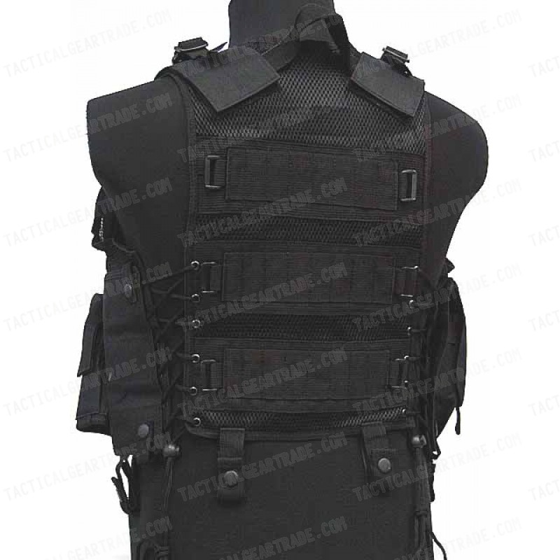 USMC Hunting Combat Tactical Vest Type B Black