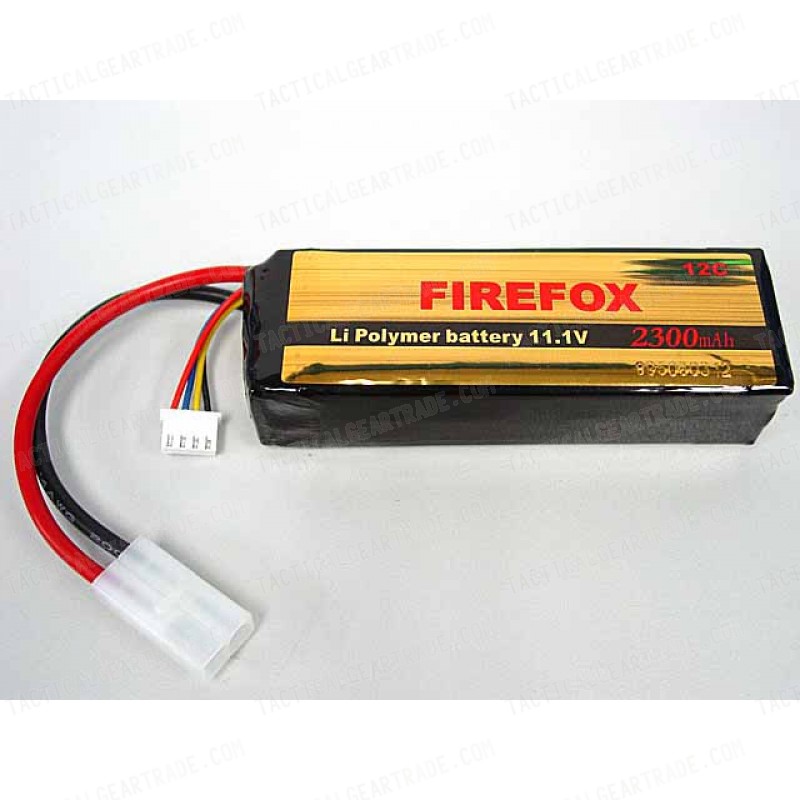 Firefox 11.1V 2300mAh LiPo Li-Po Li-Polymer Battery 12C F3P23