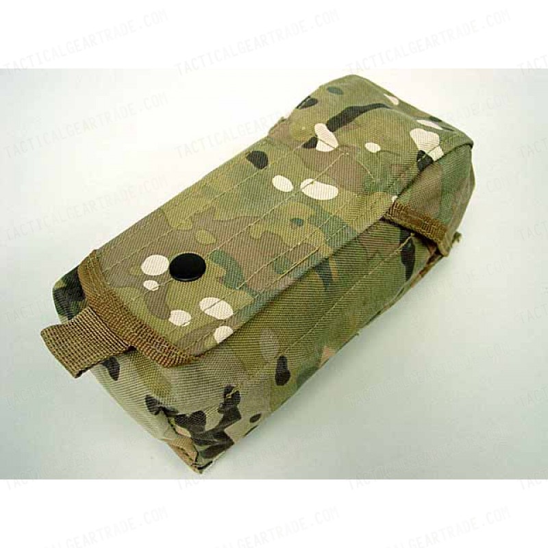 Airsoft Molle Single AK Magazine Pouch Multi Camo