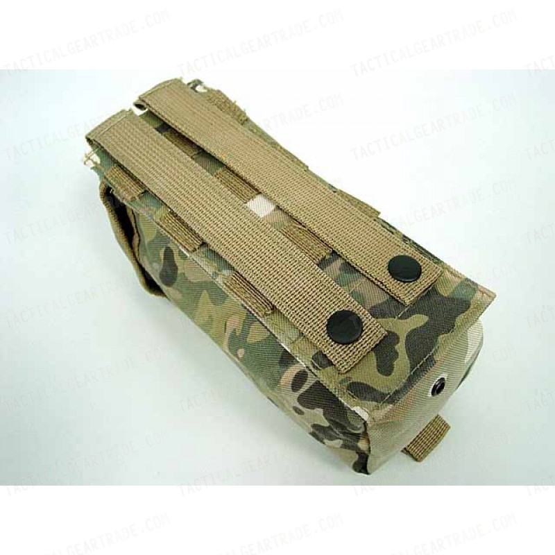 Airsoft Molle Single AK Magazine Pouch Multi Camo