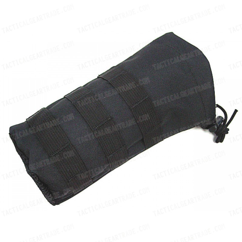 Molle Water Bottle Utility Dump Pouch Black