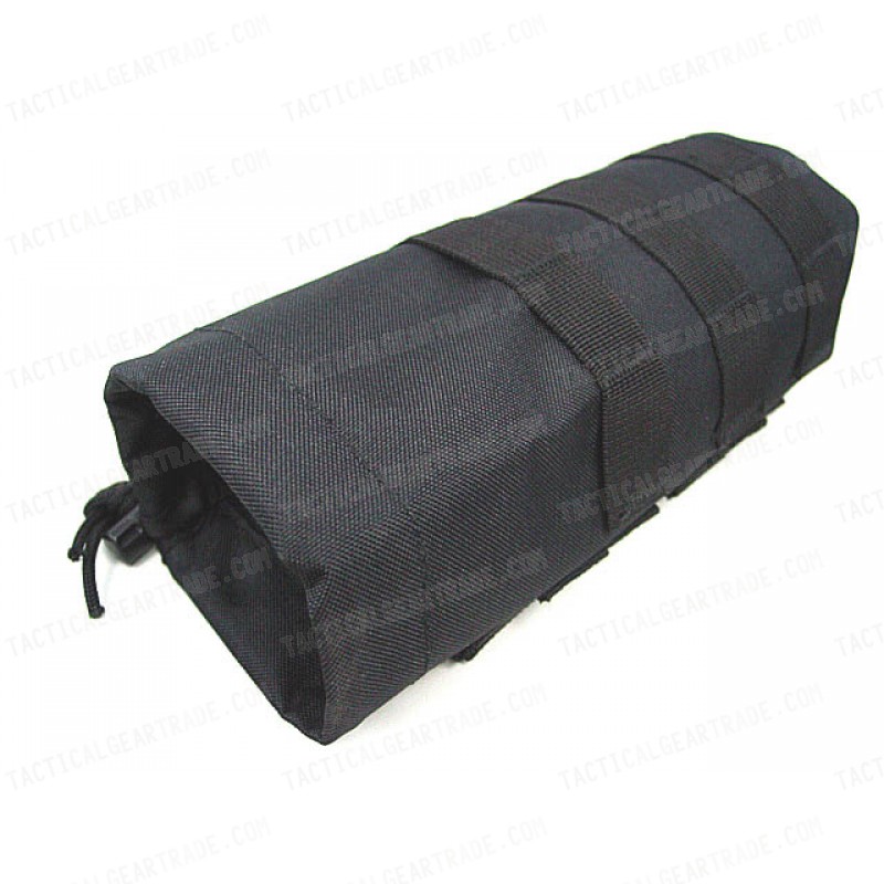 Molle Water Bottle Utility Dump Pouch Black