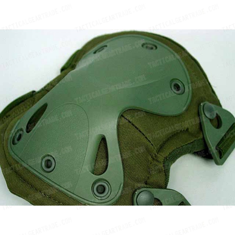 SWAT X-Cap Airsoft Paintball Knee & Elbow Pads OD