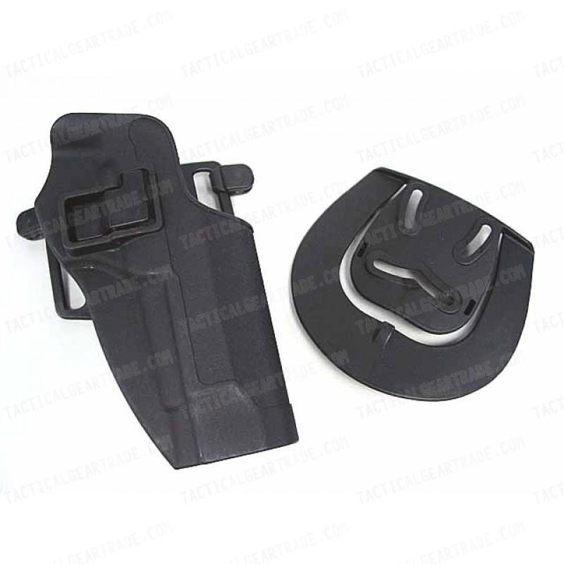 CQC Beretta 92/96 RH Pistol Paddle & Belt Drop Leg Holster BK