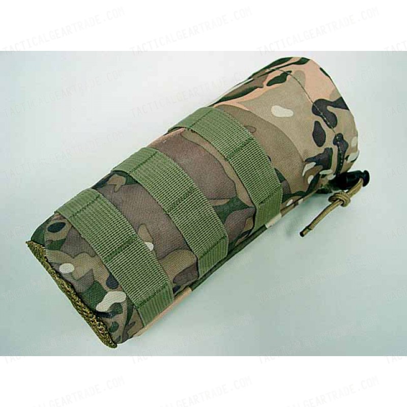 Molle Water Bottle Utility Dump Pouch Multi Camo