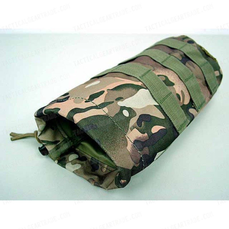 Molle Water Bottle Utility Dump Pouch Multi Camo