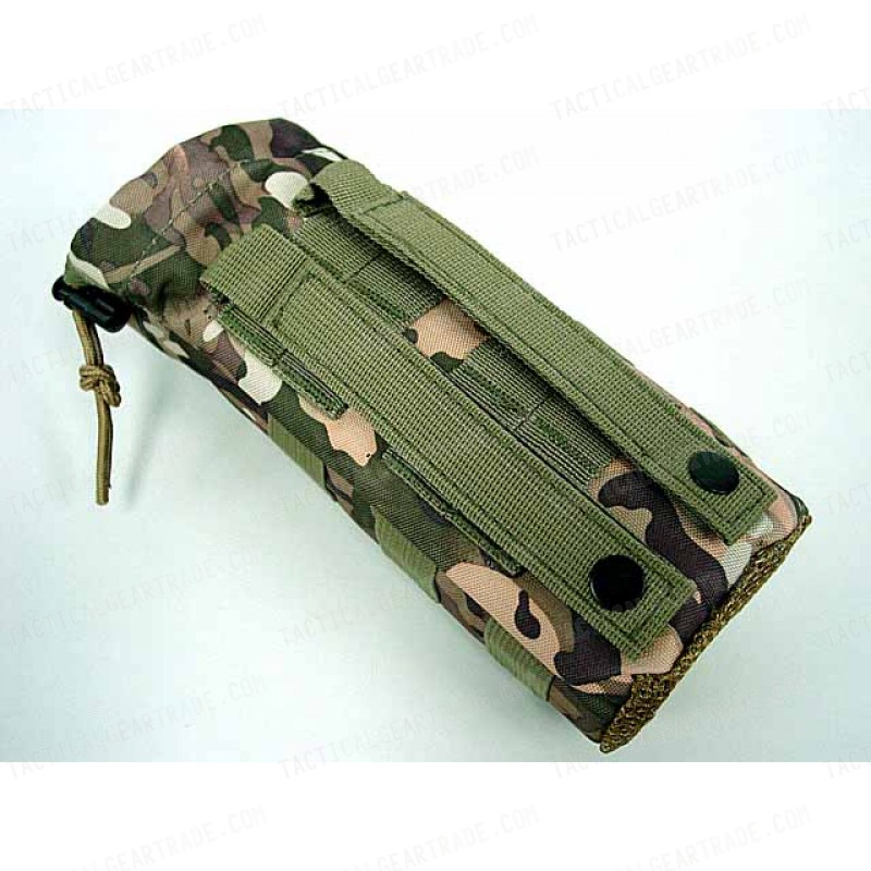 Molle Water Bottle Utility Dump Pouch Multi Camo