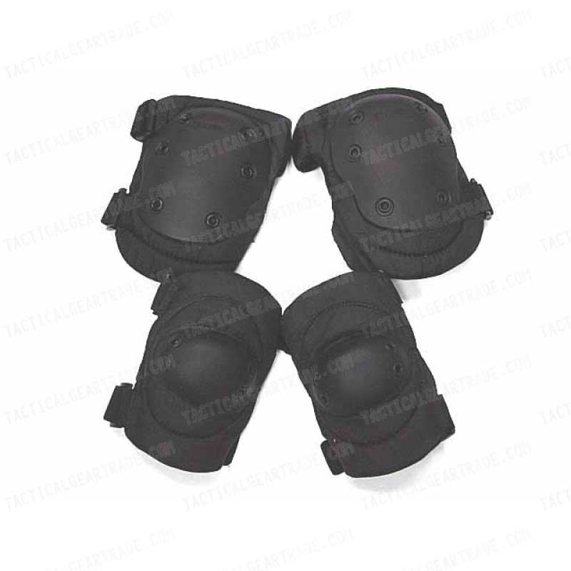 Advanced Tactical Knee & Elbow Pads Black