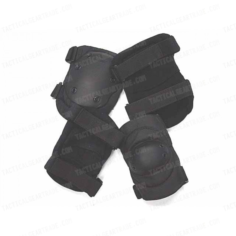 Advanced Tactical Knee & Elbow Pads Black