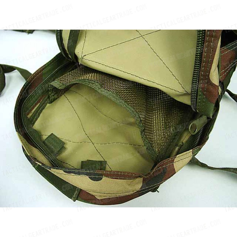 Molle MBSS 3L Hydration Water Back Pack Pouch Camo Woodland