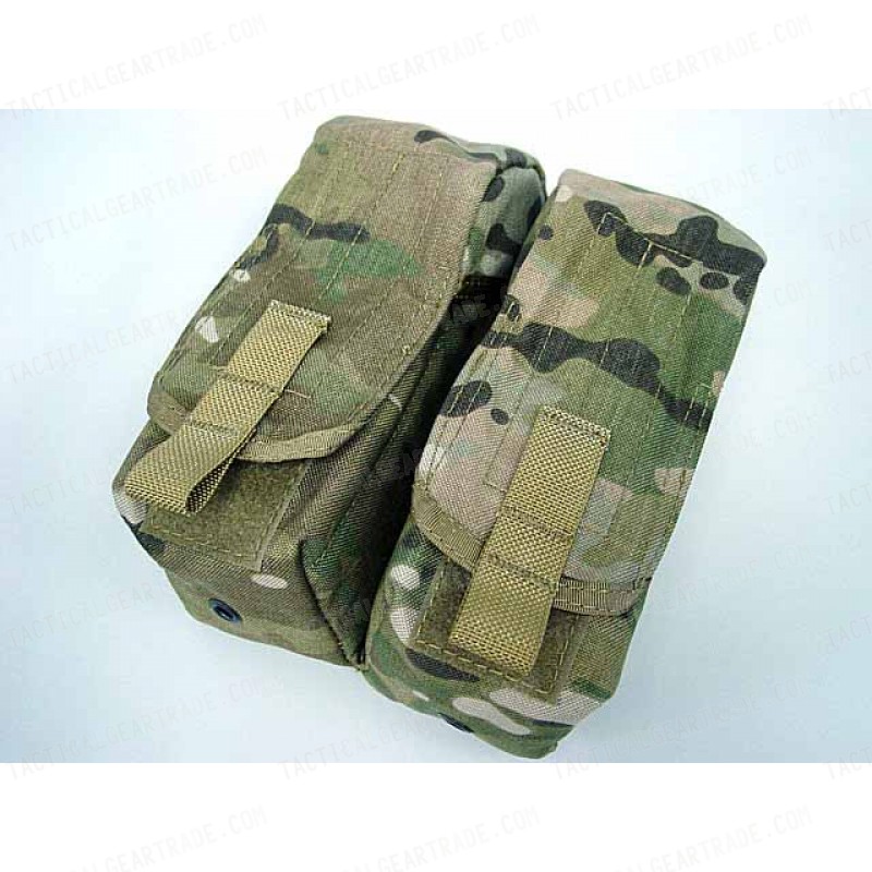 Flyye 500D Molle Double AK Magazine Pouch Multicam