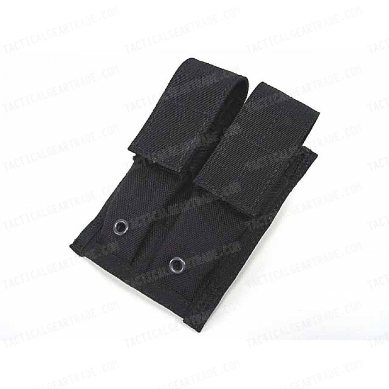 Flyye 1000D Molle Double 9mm Pistol Magazine Pouch Black