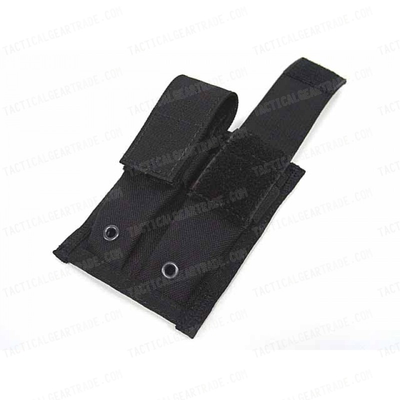 Flyye 1000D Molle Double 9mm Pistol Magazine Pouch Black