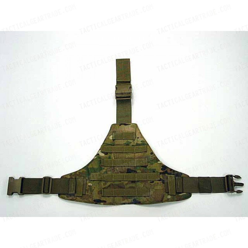 Flyye 500D Molle Triangular Drop Leg Panel Multicam