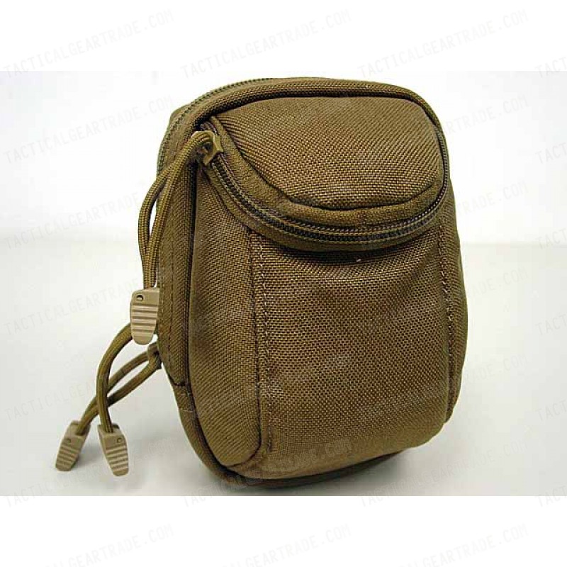 Flyye 1000D Molle EDC Mini Camera Bag Pouch Coyote Brown