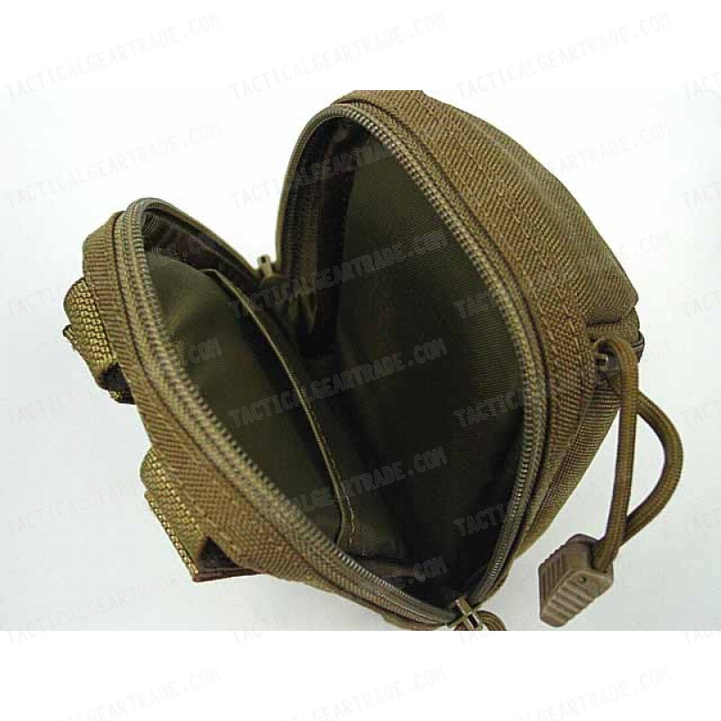 Flyye 1000D Molle EDC Mini Camera Bag Pouch Coyote Brown