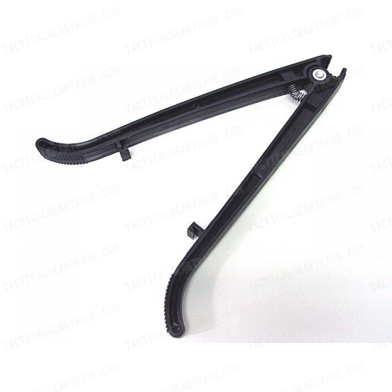 Airsoft Universal Rifle Outer Barrel Bipod ST02 Black