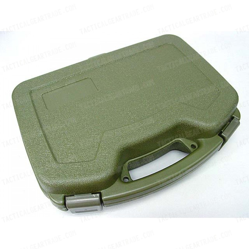 Airsoft Foam Padded Pistol Handgun Case Olive Drab OD