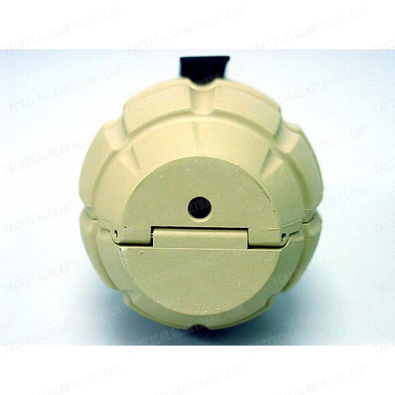 SY Gas Powered Pineapple Hand Metal Grenade Tan SY838