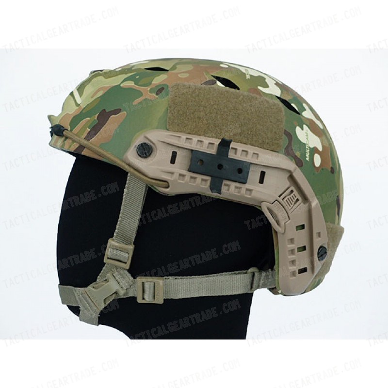 Airsoft FAST Base Jump Style Helmet Multi Camo