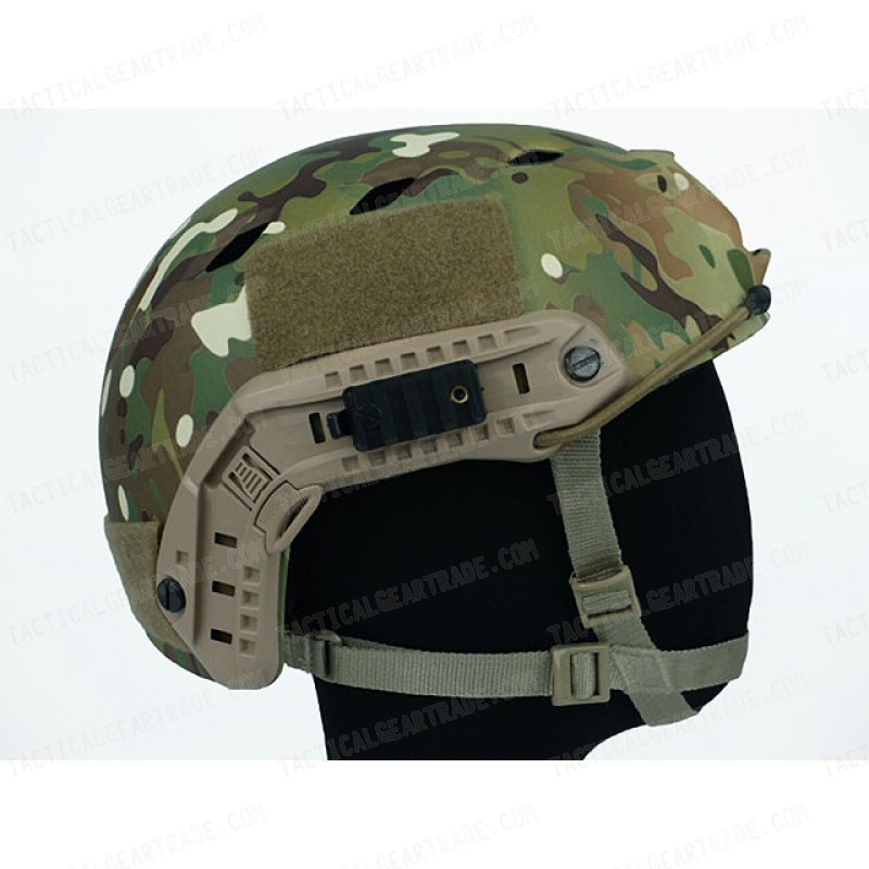 Airsoft FAST Base Jump Style Helmet Multi Camo