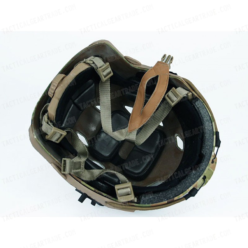 Airsoft FAST Base Jump Style Helmet Multi Camo