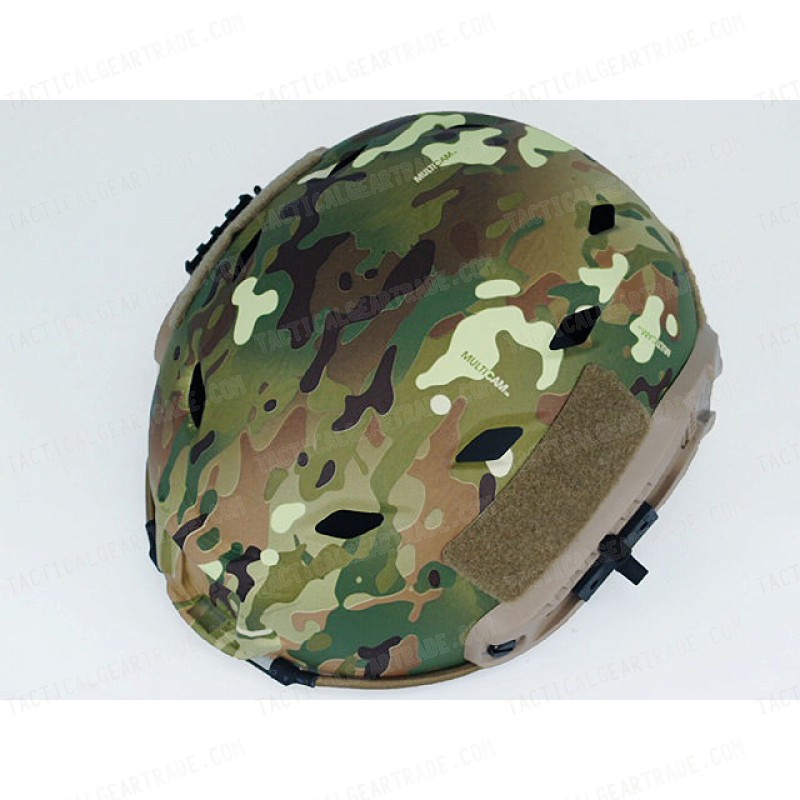 Airsoft FAST Base Jump Style Helmet Multi Camo