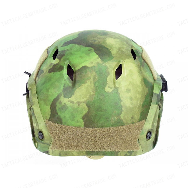 Airsoft FAST Base Jump Style Helmet A-TACS FG Camo