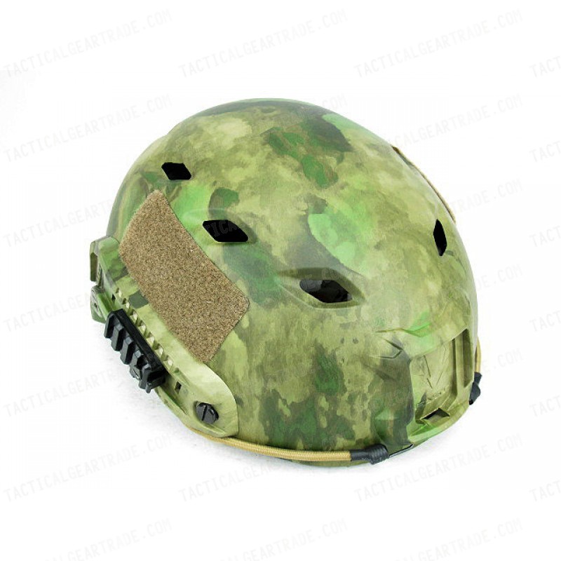 Airsoft FAST Base Jump Style Helmet A-TACS FG Camo