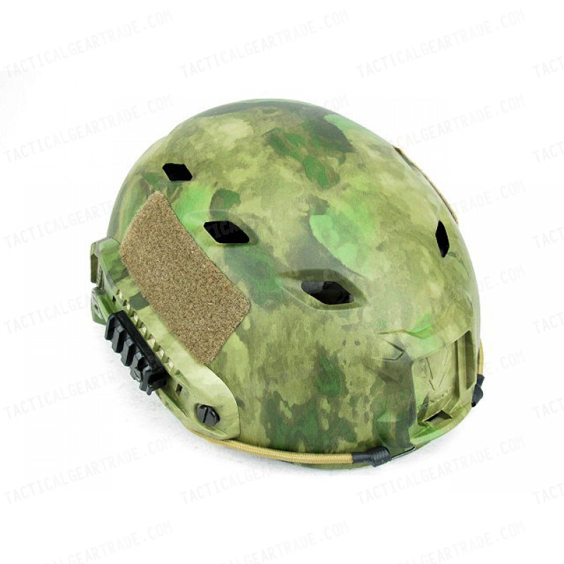 Airsoft FAST Base Jump Style Helmet A-TACS FG Camo