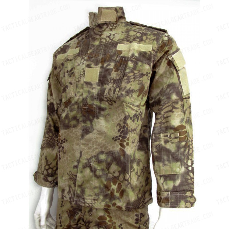 Kryptek Highlander Camo ACU Field Uniform Set Shirt Pants