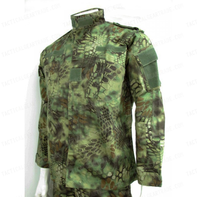 Kryptek Mandrake Camo ACU Field Uniform Set Shirt Pants