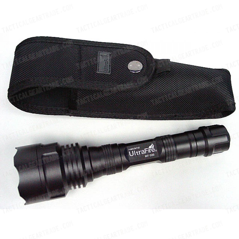 UltraFire WF-500 3x P4 CREE LED 500 Lm Lumens Flashlight Torch