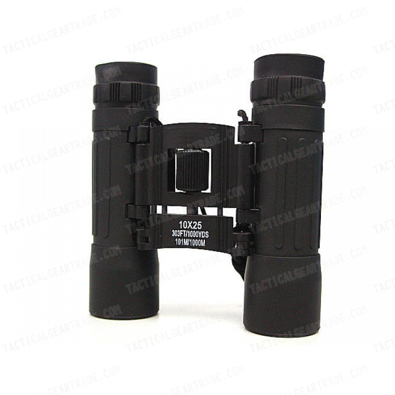 10x25 25mm Hunting Camping Compact Binoculars w/ Case