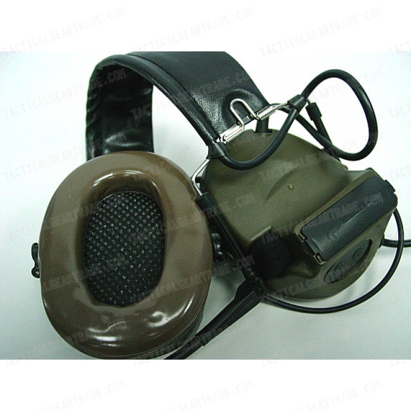 Element Comtac II Style Headset OD for Motorola PTT Single Pin Talkabout - Z041 & Z113