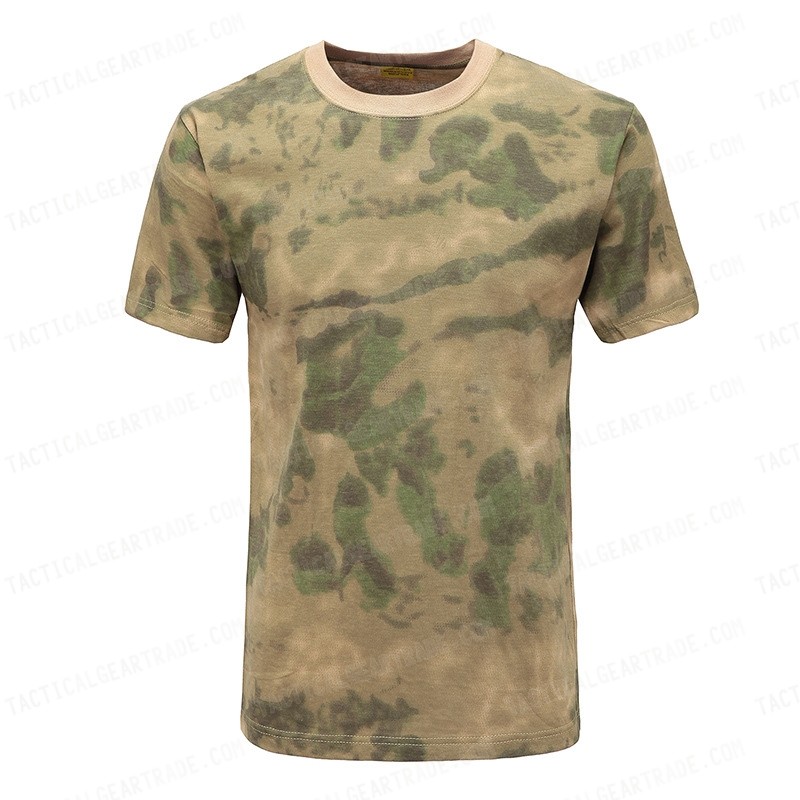 Camouflage Short Sleeve T-Shirt A-TACS FG Camo