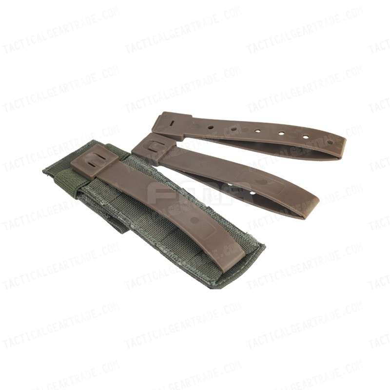 FMA High Quality Durable Tactical Molle System 5 Inch Long Malice Clips 3pcs Set Tan TB1031-DE