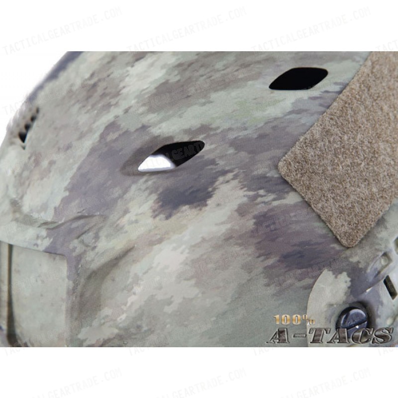 Airsoft FAST Base Jump Style Helmet A-TACS Camo