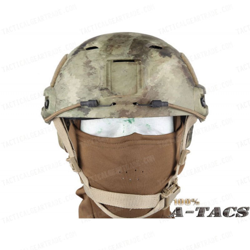 Airsoft FAST Base Jump Style Helmet A-TACS Camo
