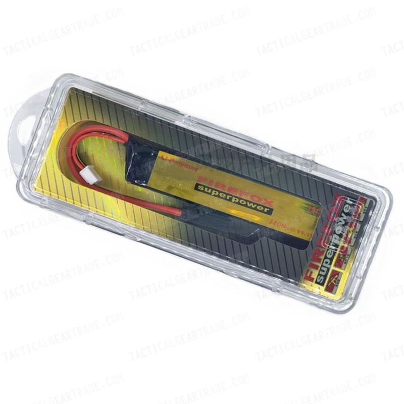 Firefox 11.1V 1100mAh LiPo Li-Po Li-Polymer Battery 15C F3R11