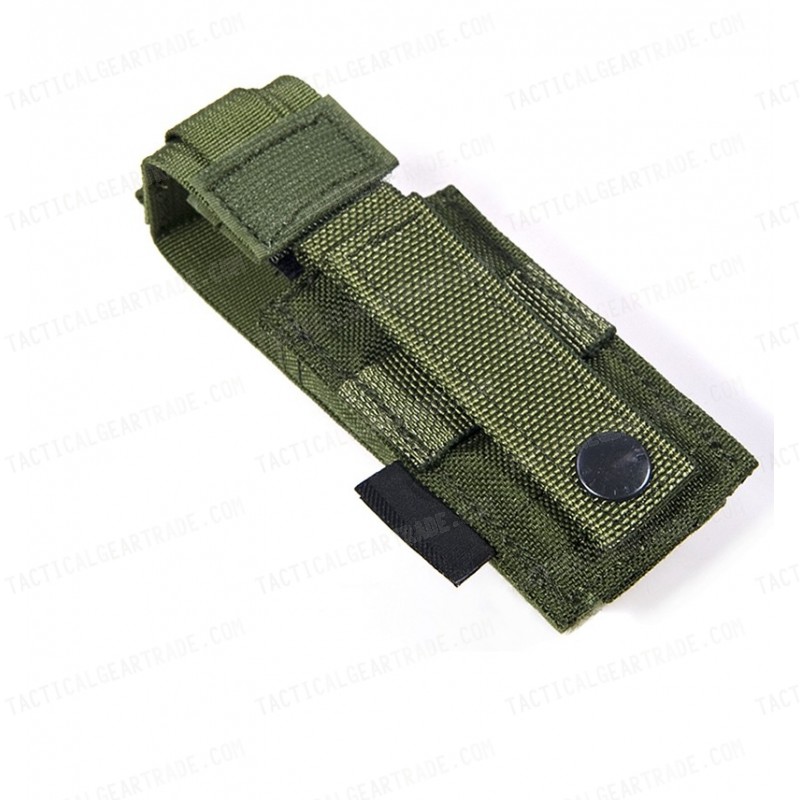 Flyye 1000D Molle Single .45 Pistol Magazine Pouch OD