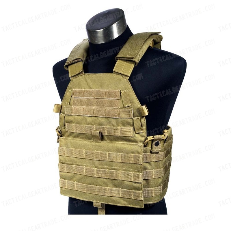 Flyye 1000D Molle LT6094A Plate Carrier Vest Khaki